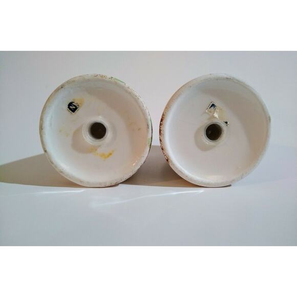 Nasco SAYONARA Salt & Pepper Shaker Vintage Village Boat Tree Japan - Picture 4 of 6